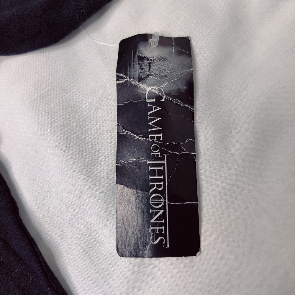 Game of Thrones Hodor Tee Shirt T-shirt Black Mens Sz Large NEW w/ Tags - Picture 9 of 10